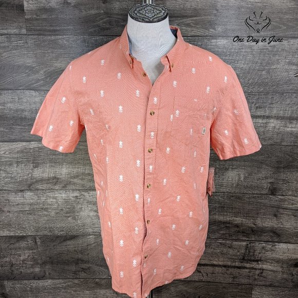 vans pineapple button down
